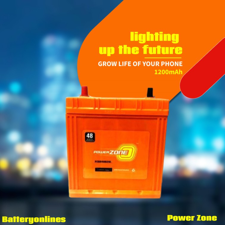 power zone battery by famous car battery shop in dubai